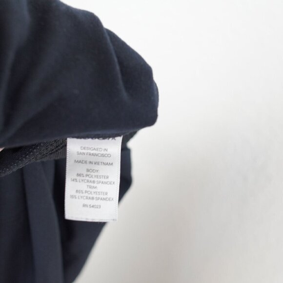 EUC Athleta Jogger Pants Crop Active Stretch Front & Back Pockets Black Size M - Picture 7 of 7